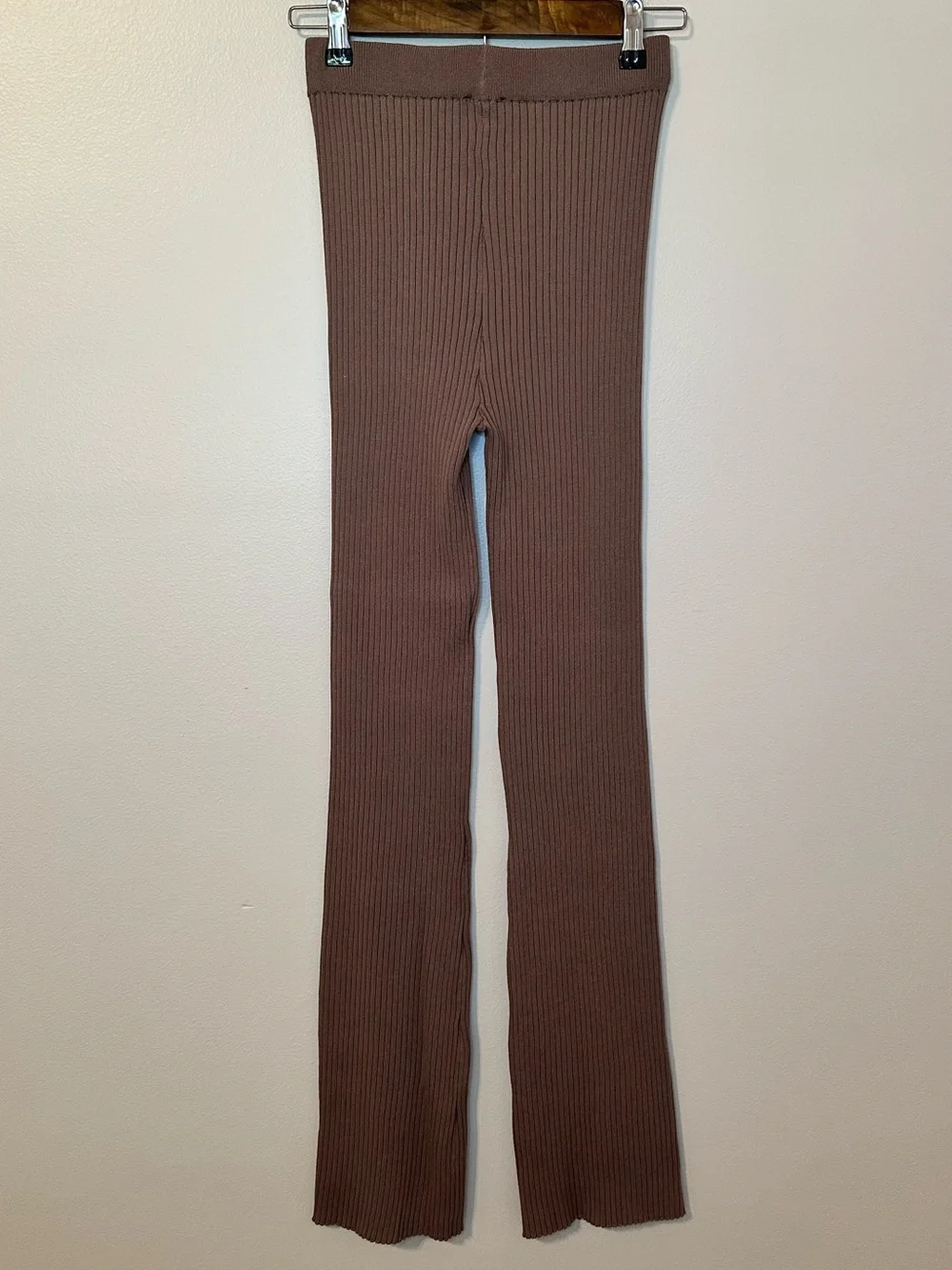 ZARA Matching Ribbed Pants Set - Picture 7 of 8